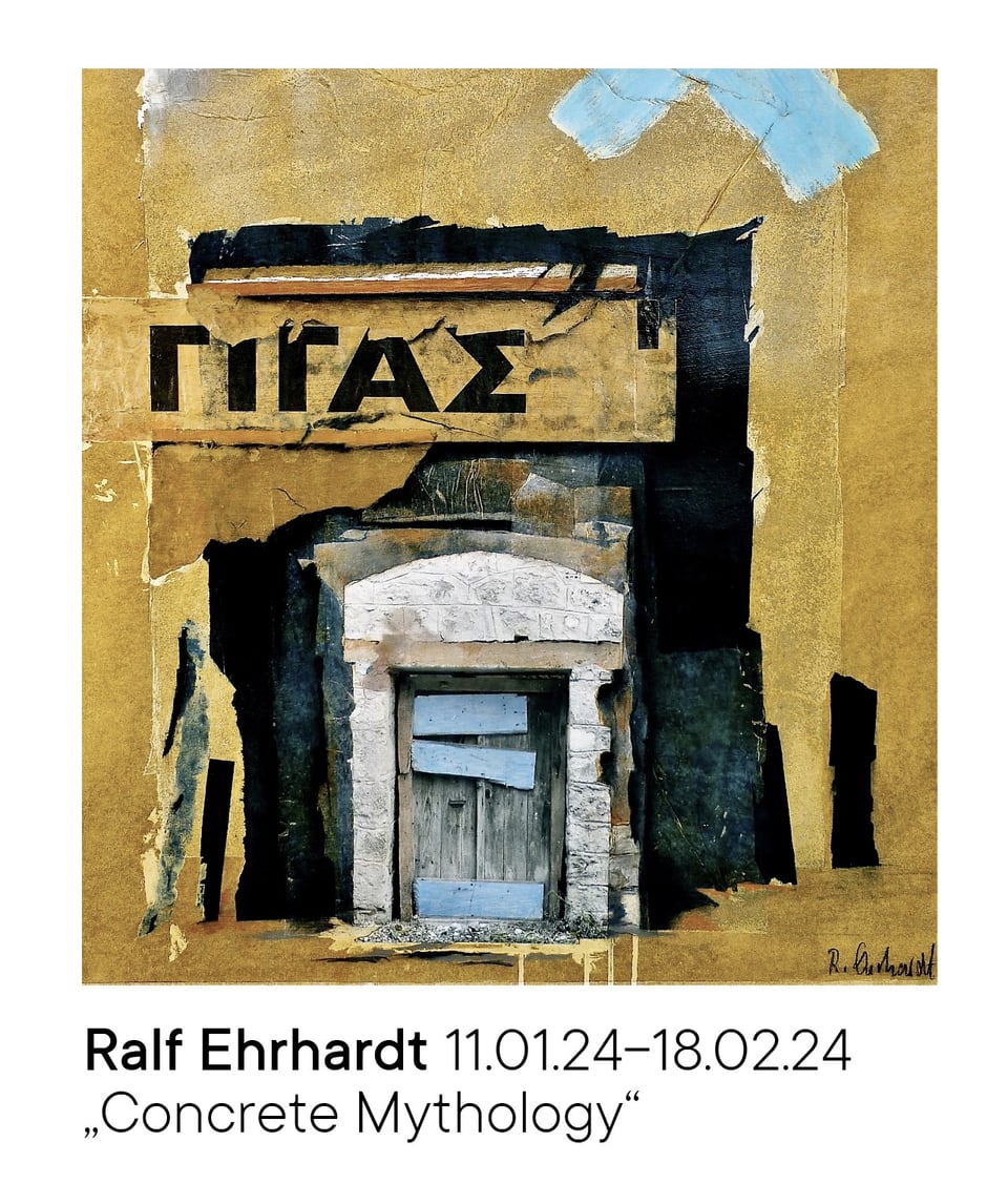 Exhibition flyer: Concrete Mythology