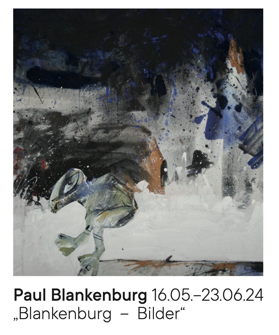 Exhibition flyer: Blankenburg – Bilder