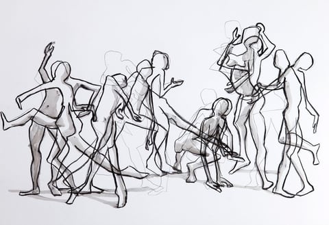 Ilona Ottenbreit, Tanz IV, 2012