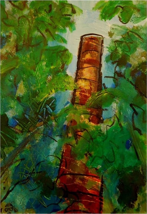 Volkmar Förster, Der Schornstein, 2016