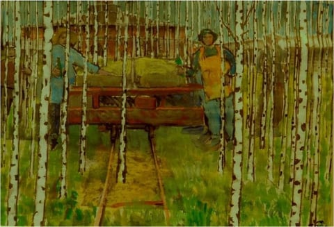 Volkmar Förster, Die Pause, 2016