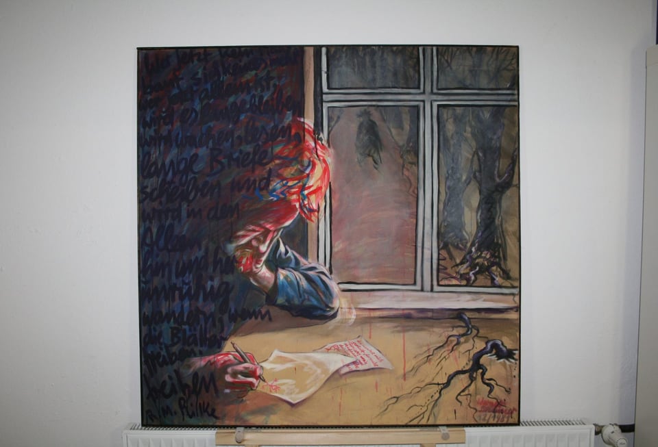 Werner Brunner, Selbstportrait 12, 1981