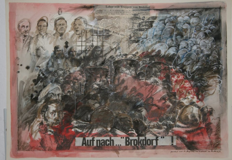 Werner Steinbrecher, Auf nach… „Brokdorf“!, 17.02.1977