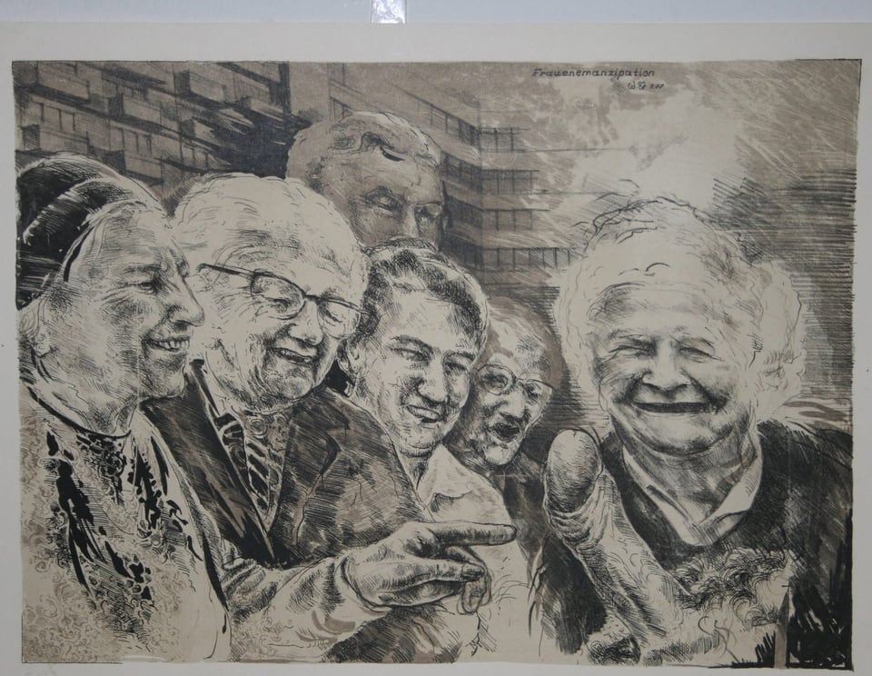 Werner Steinbrecher, Frauenemanzipation, 1977